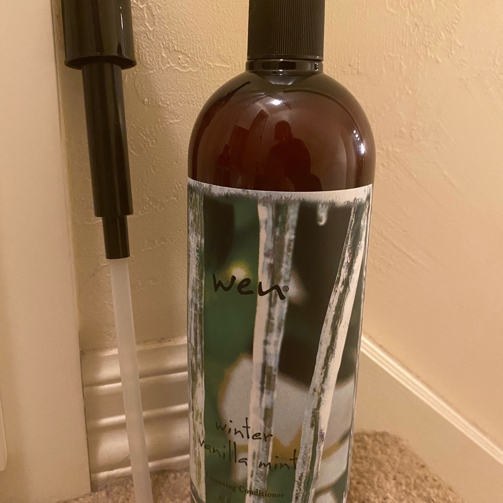 Wen Winter Vanilla Mint 32 oz cleansing conditioner